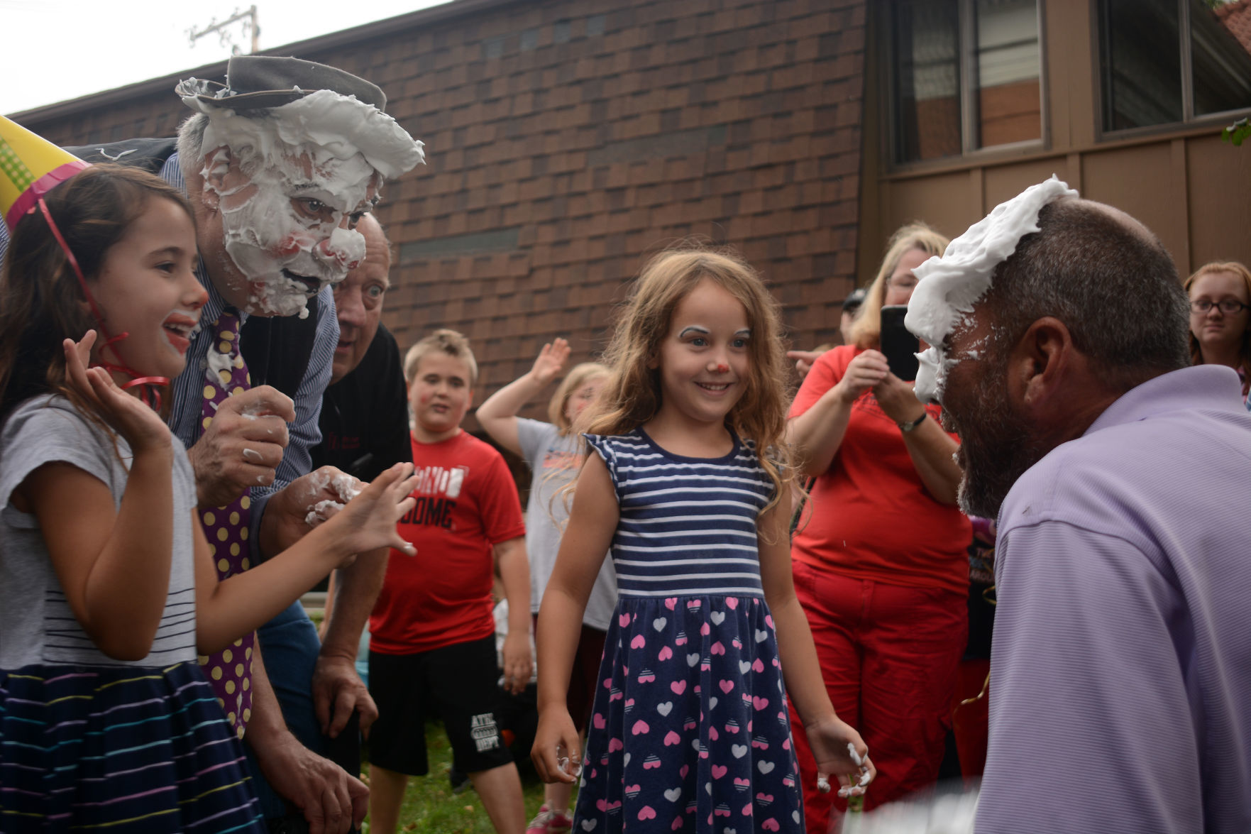 Kids clown around at Baraboo Public Library